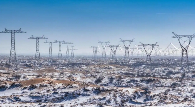 甘肃—浙江±800千伏特高压直流输电工程加快建设。受访者供图