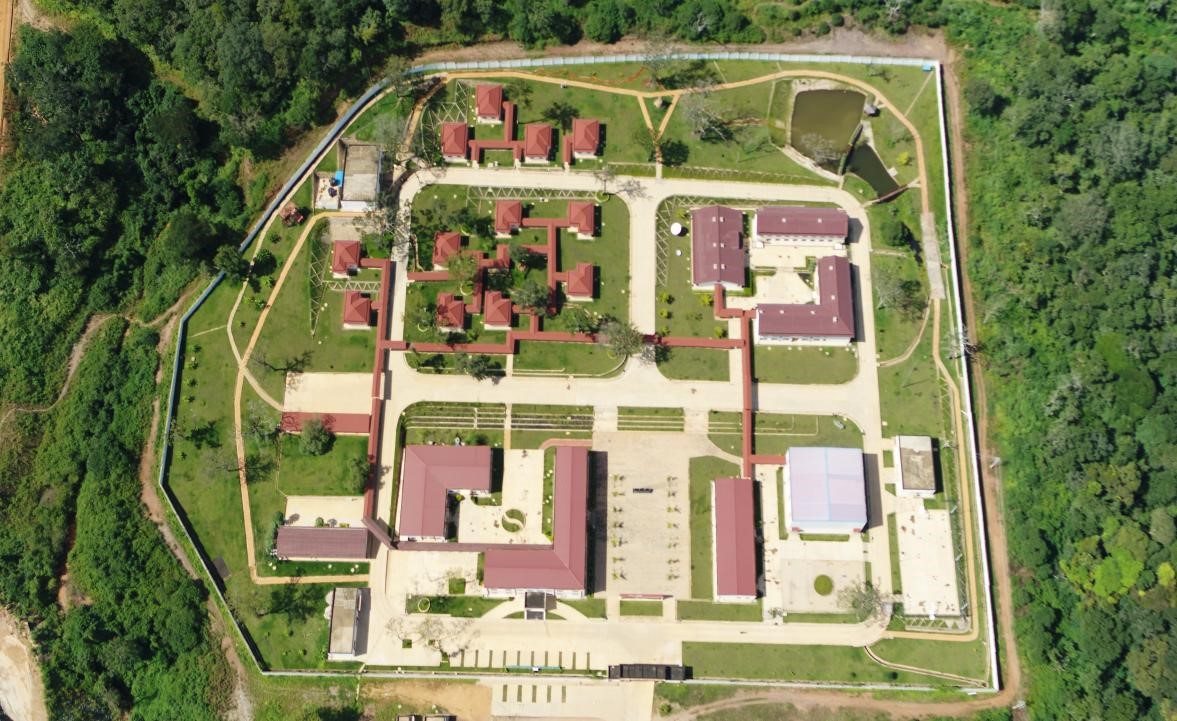 负责运营管理刚果(金)布桑加水电站的中刚水电公司。中铁资源集团供图